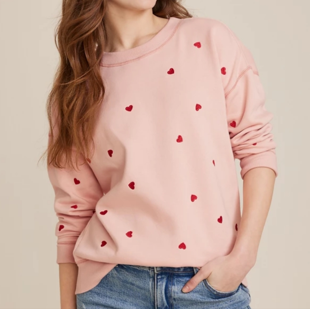 Maurices Heart Sweatshirt